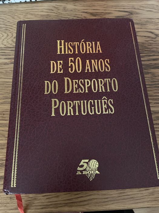 Livro Historia de 50 anos do Desporto