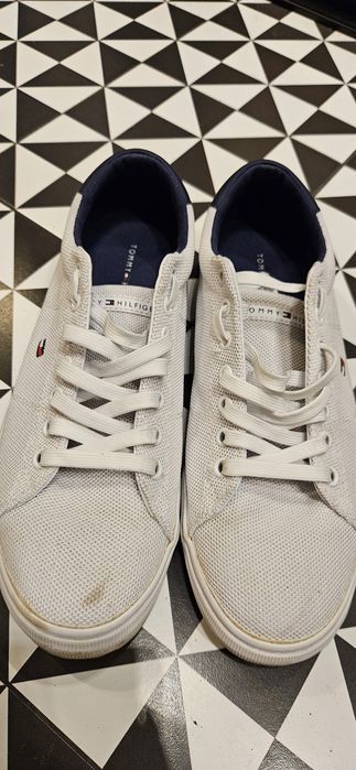 Trampki Tommy Hilfigier, r.41, materiał, wygodne, styllowe