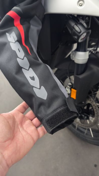 Casaco Moto Spidi Race-evo H2out red/black completamente NOVO