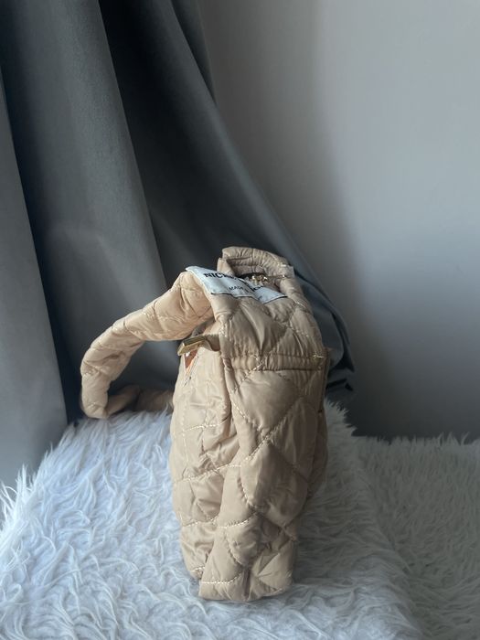 Nowa beżowa kurtkowa torebka