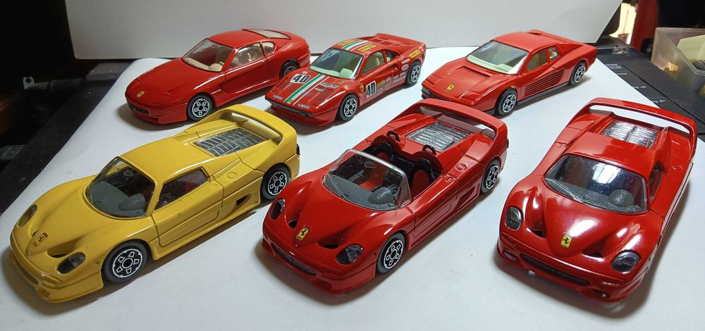 miniaturas ferrari burago