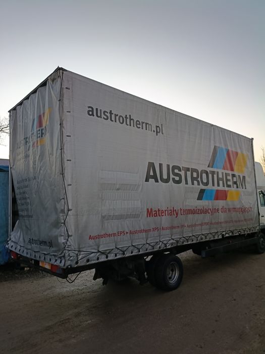 Firanka plandeka magazyn 7,50m garaż kontener transport