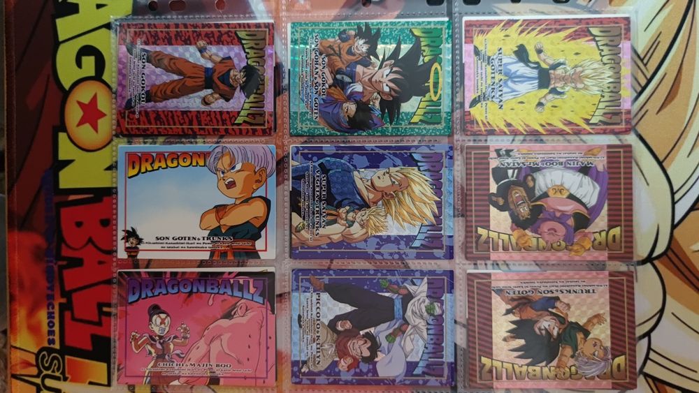 Cartas Dragon Ball Memórial