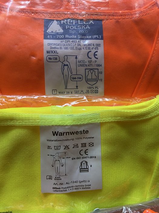 Сигнальні жилети/жилети світловідбиваючі