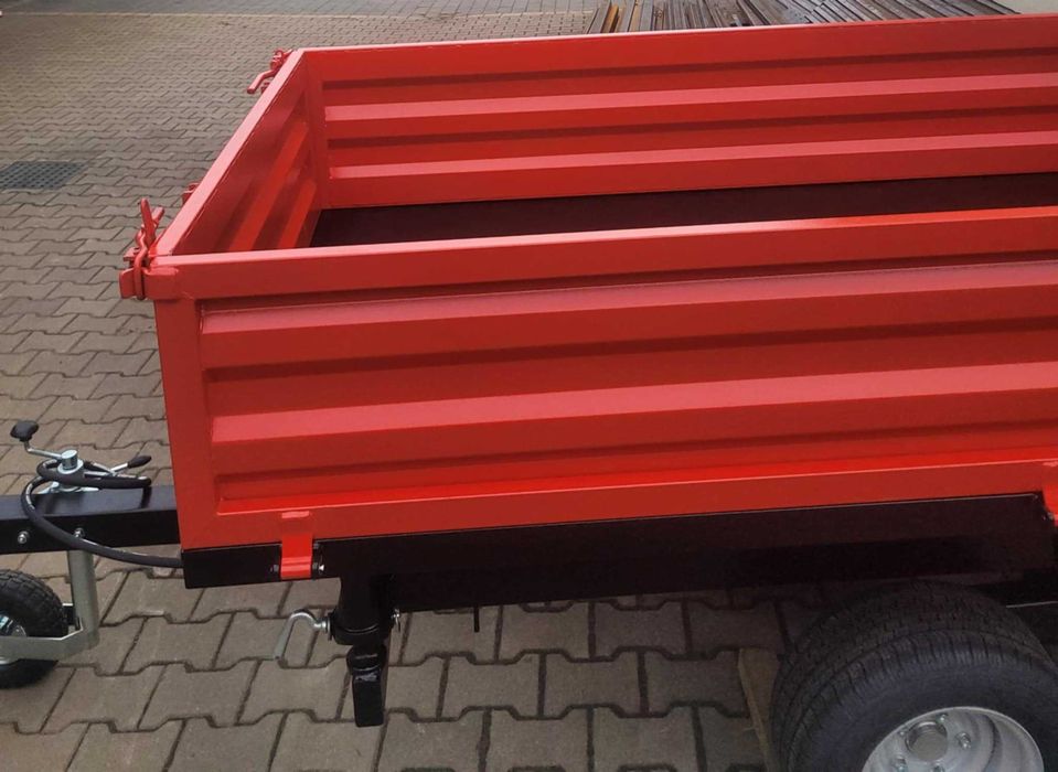 Przyczepa rolnicza/ogrodowa do ciągnika, mini traktora, 2,5t kiper