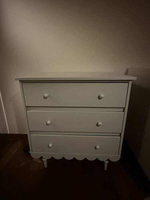 Komoda dziecięca, szuflady