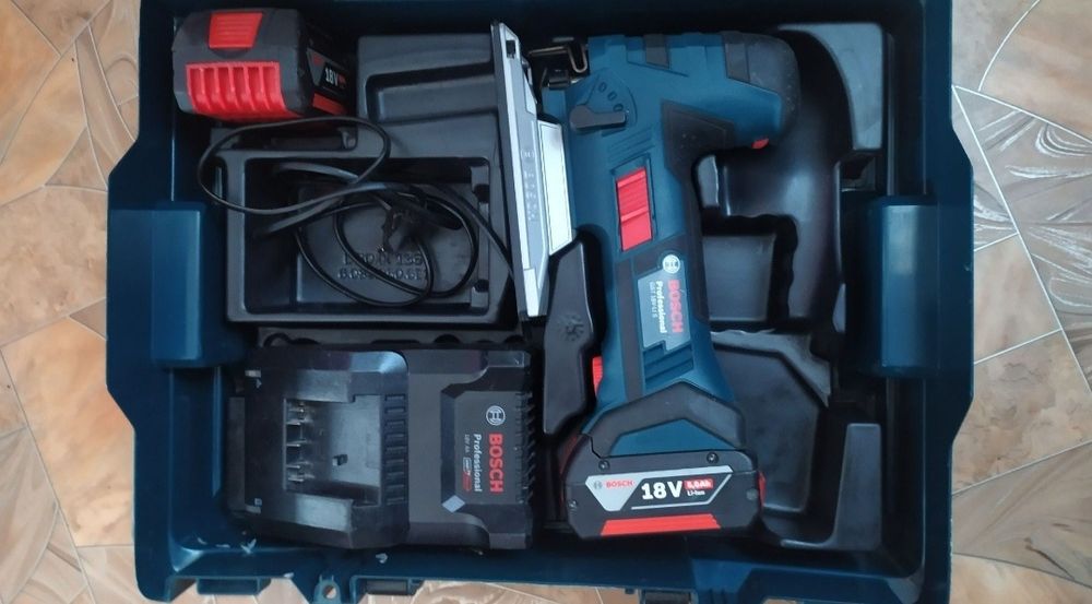 Bosch gst 18v li s лобзік gsa li c шабля