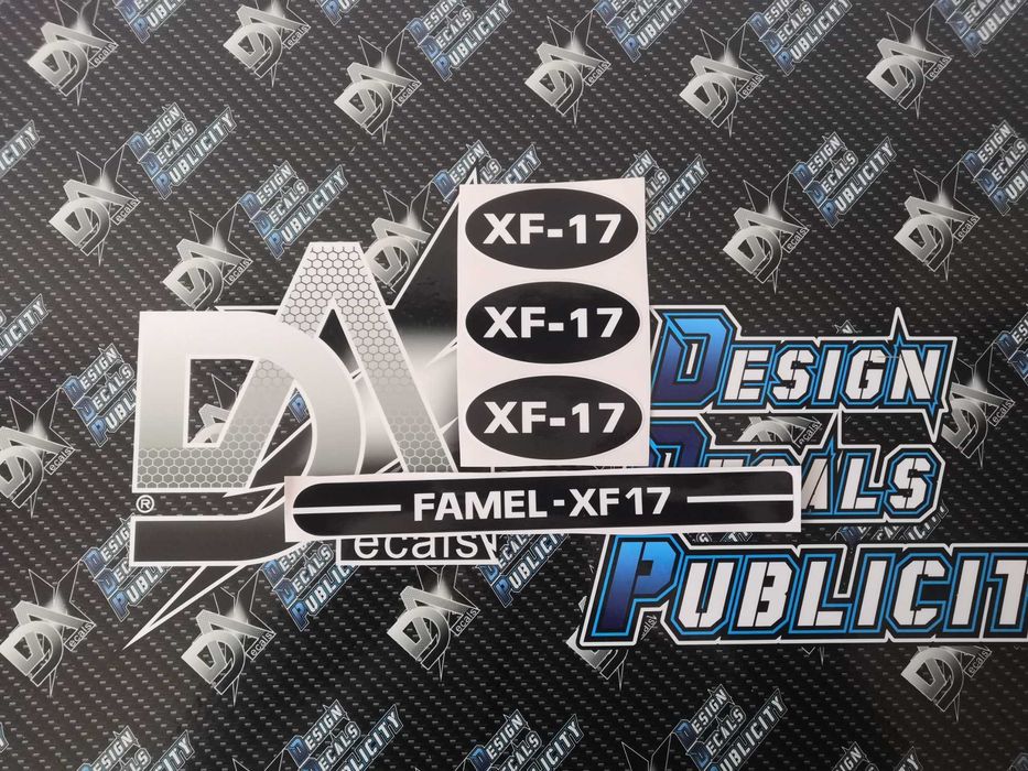 Autocolantes para Famel XF-17 /  Famel XF-17 Super