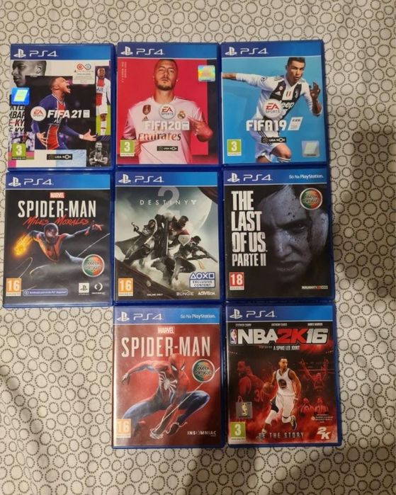 Jogos PS4 (posso vender separado)