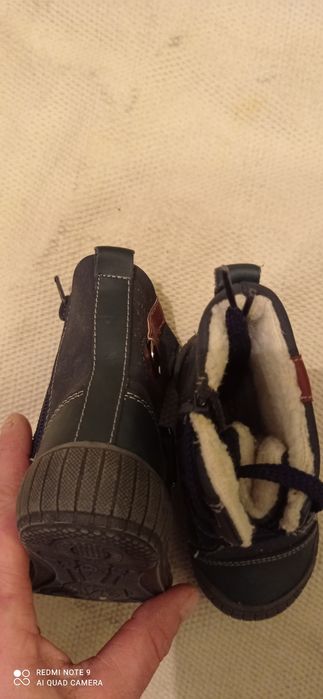 Buty trapery chłopiec 21 ocieplane