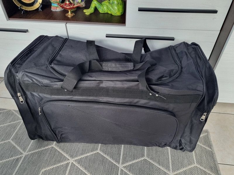 Torba podróżna czarna 120 l