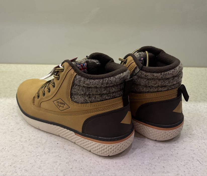 Buty Lee Cooper Męskie Półbuty Jasny Brąz rozmiar 42