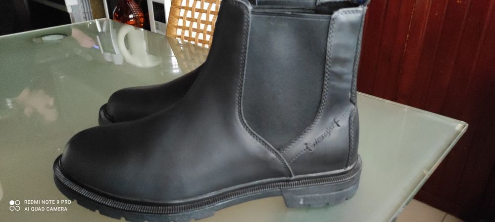 Buty męskie skórzane Wrangler r.44 długość wkładki 28.5cm nowe