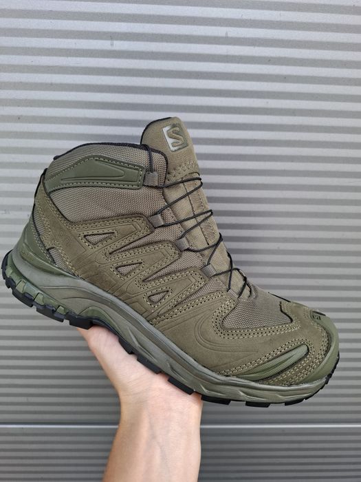Buty trekkingowe taktyczne Salomon XA Forces Mid EN 40 ⅔ zielone