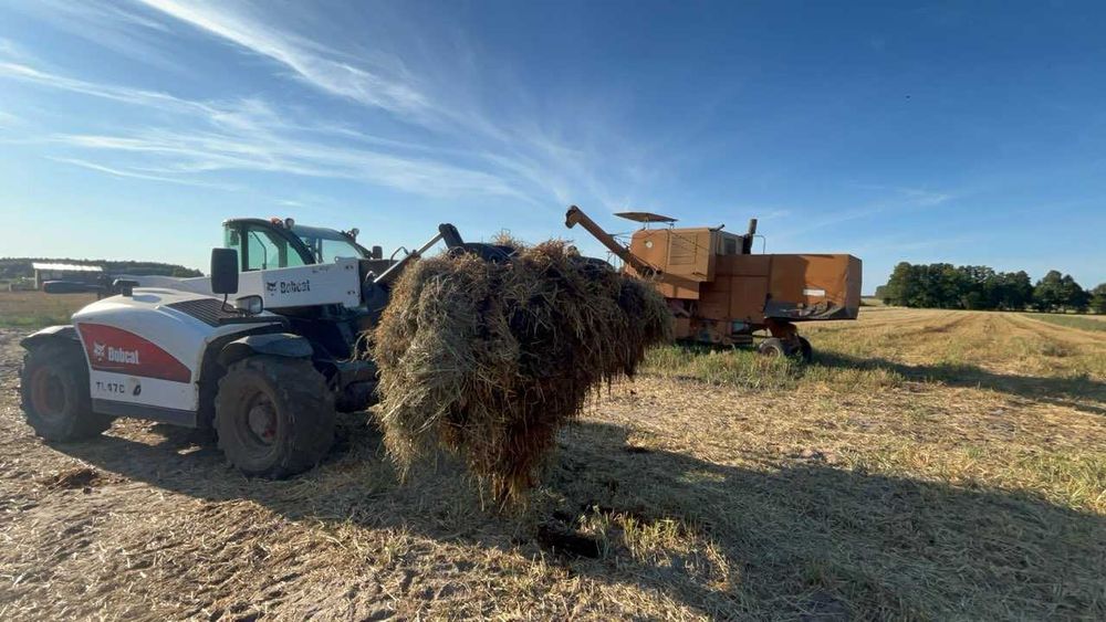Krokodyl/ Łyżko-krokodyl do ładowarki teleskopowej/ tura ciągnika/ Szufla do Manitou JCB Merlo CAT 2,4m 2,2m 2,0m- Dowóz
