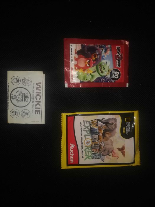 Carteiras fechadas de cromos (ótimo estado)