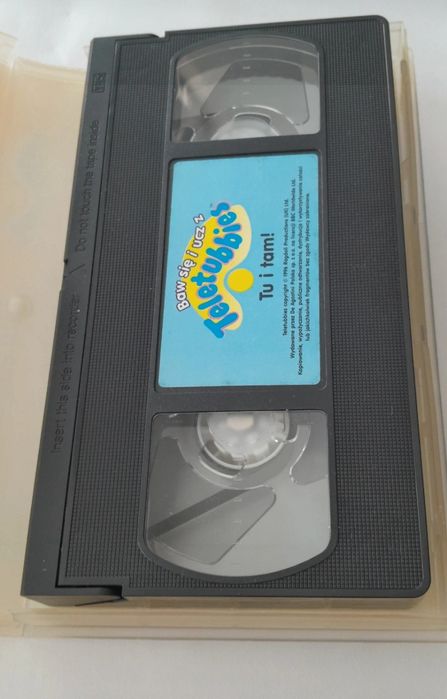 VHS Baw się i ucz z Teletubbies TU I tam