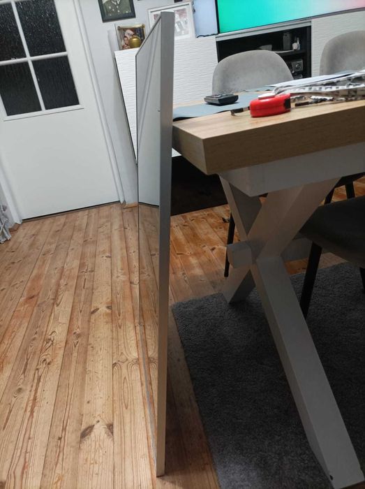 IKEA RUBRIK front szklany czarny 60cm×92 cm – 1 sztuka.