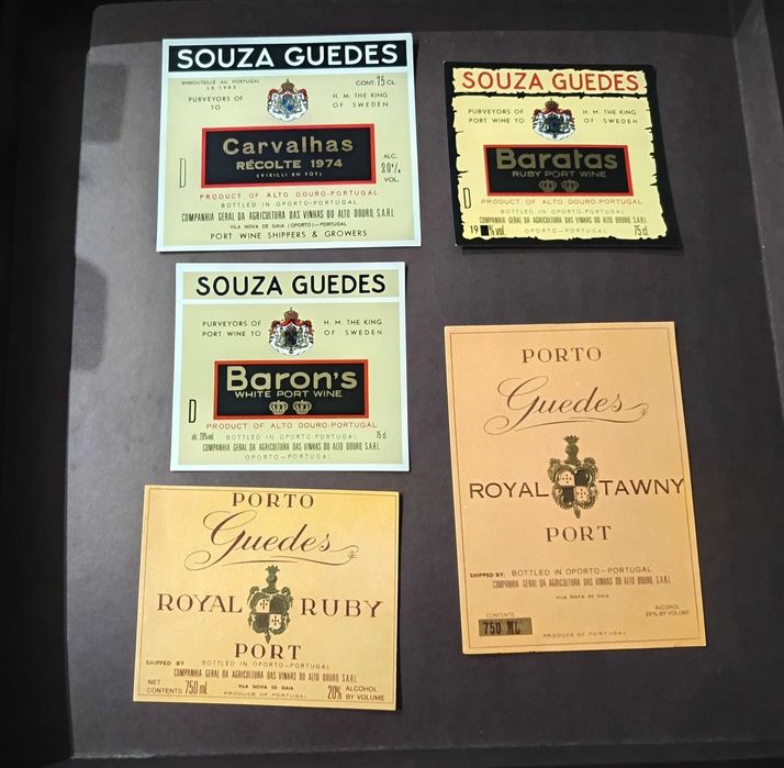 Lote de Rótulos Vinho do Porto
