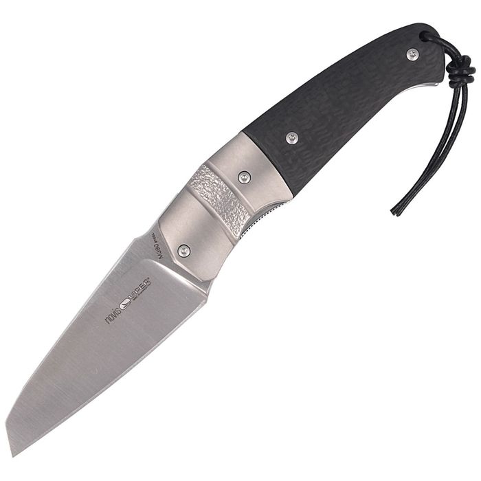 Nóż składany Viper Novis Carbon Fiber/Titanium Bolster, Satin M390 by