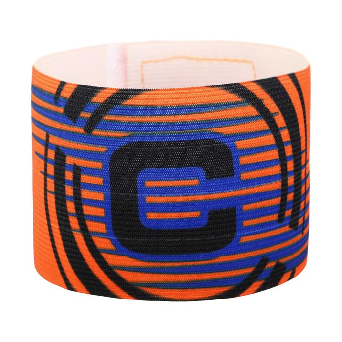 Пов'язка капітанська SP-Sport FB-115 помаранчев/синій/зелений/червоний