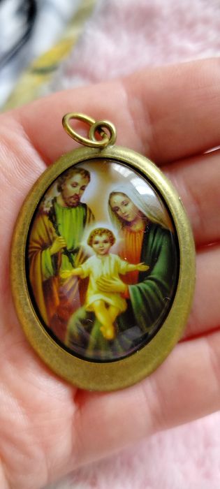 Duży medalion Maryja z Dzieciątkiem