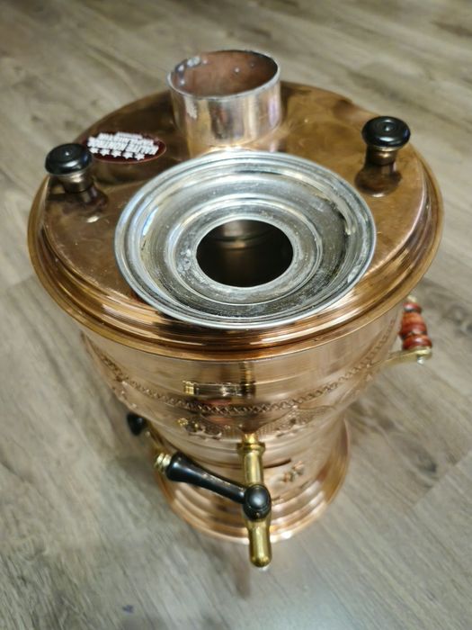 Самовар мідний Турецький на дровах