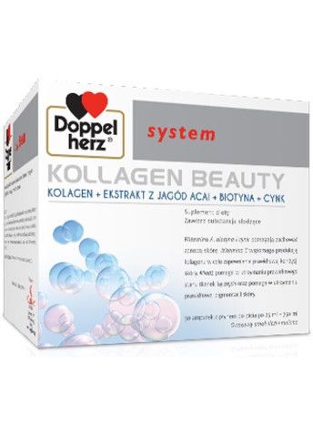 Doppelherz System Kollagen Beauty, płyn, suplement diety, 30