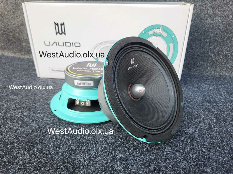16см UAudio Trembita TM6 динаміки в авто колонки 150Вт акустика автозвук