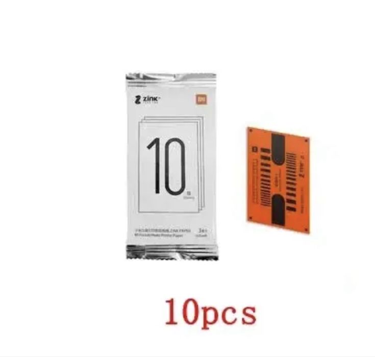 Фотопапір xiaomi mini 1s zink по 10шт в упаковці
