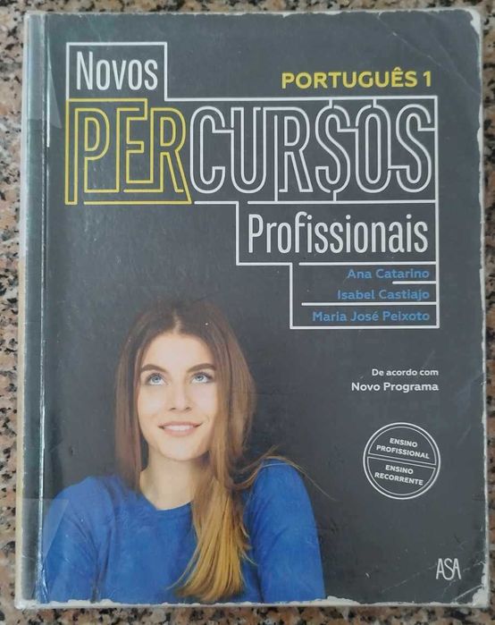 Novos Percursos Profissionais - Manual Português 1 - 10º ano