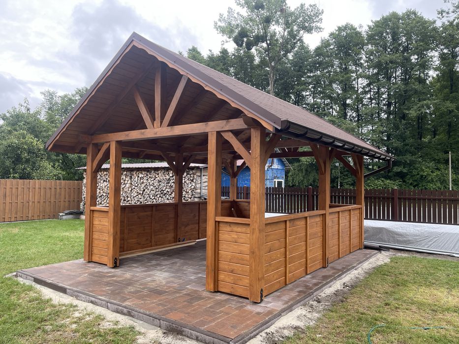 Altana ogrodowa 4x4 4x6 4x8 solidna