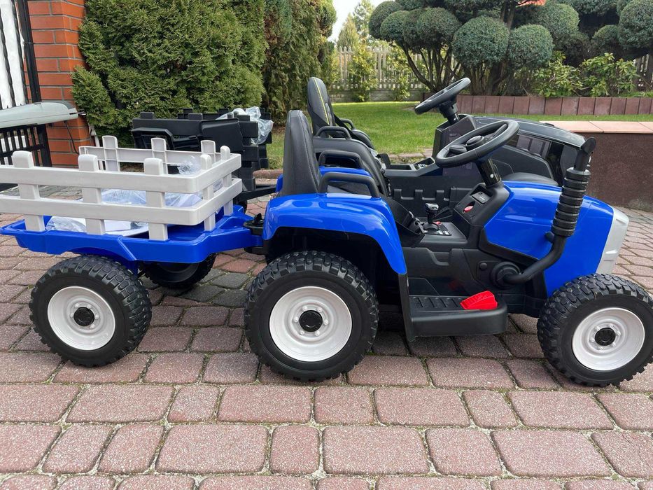 NOWE Traktory na akumulator dla dzieci traktorek traktor elektryczny