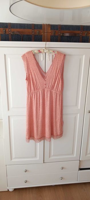 Camisa de noite fresca com renda por estrear WS tamanho XL/L