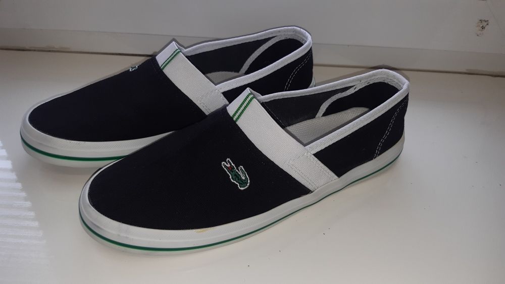 Слипоны, кеды Lacoste 42p.(26cм)