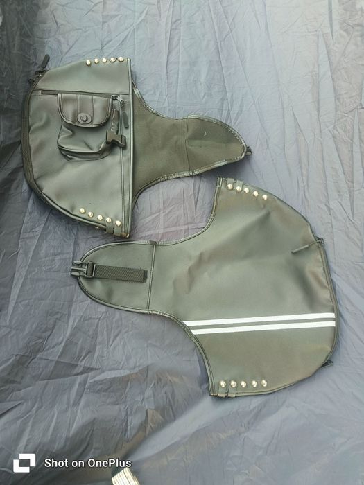 Osłony kolan na gmole chopper