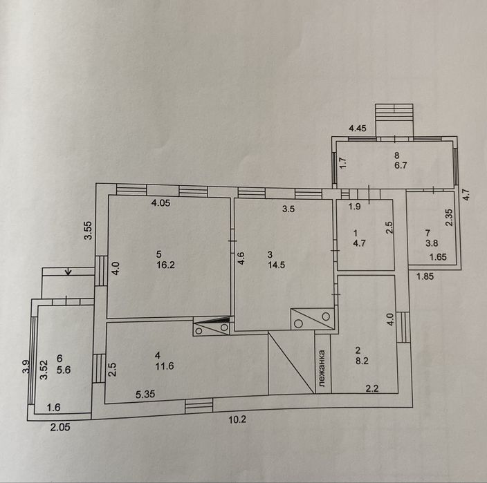 Продаж газифікованого будинку поряд із школою