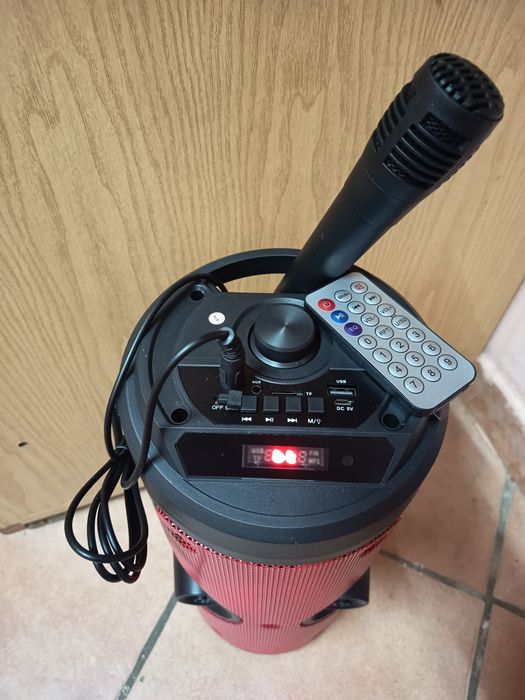 Акція.Bluetooth колонка 24w, портативна колонка, караоке, радіо, акус