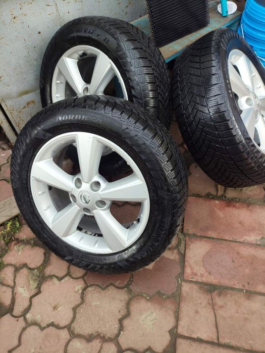 215/60 R17 NORDICCA Зимня резина + оригінальні диски Nissan