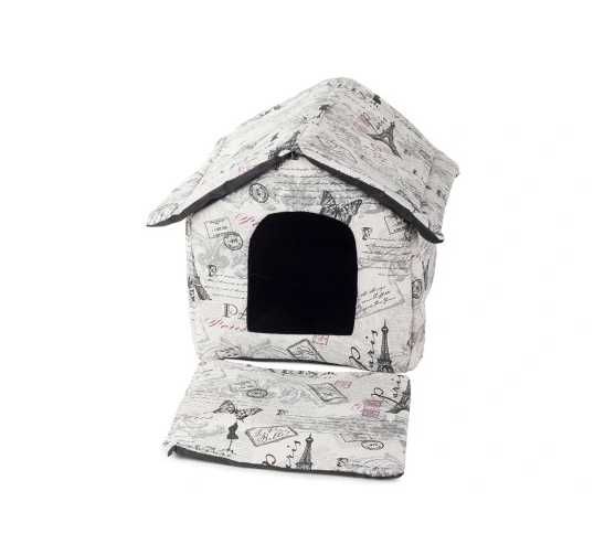 Domek buda legowisko dla psa kota budka kojec posłanie rozmiar M 3