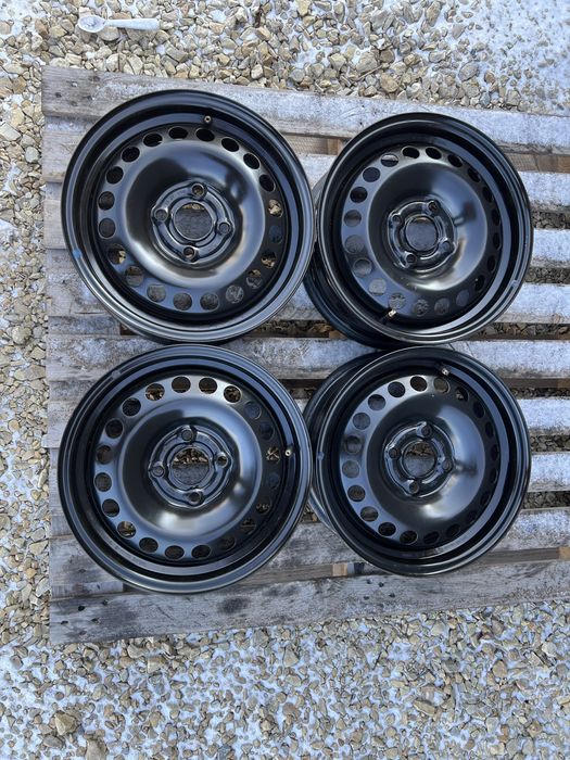 4xfelga stalowa 14” OPEL Karl (4x100 ET/IS38) z TPMS