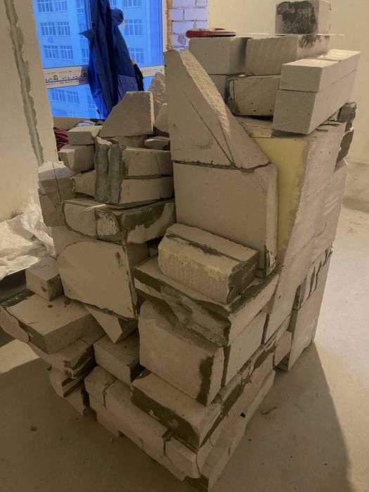 Газоблоки (б/у), 1-1.5 куба.