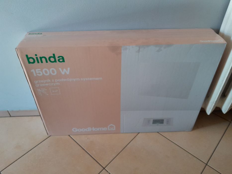 Grzejnik elektryczny nagrzewnica elektryczna 230 binda 1500w nowy