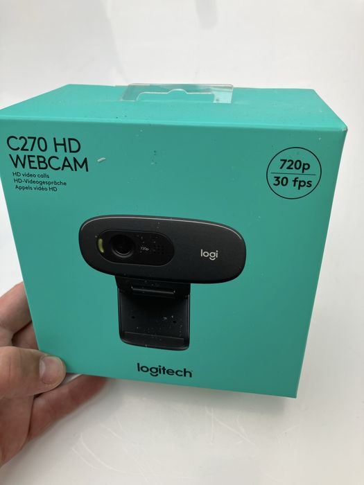 Веб-камера Logitech Webcam C270 HD (960-001063) (1280x720) з мікрофоном Нове