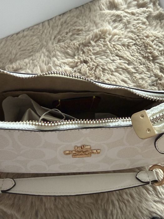 Coach biała torebka