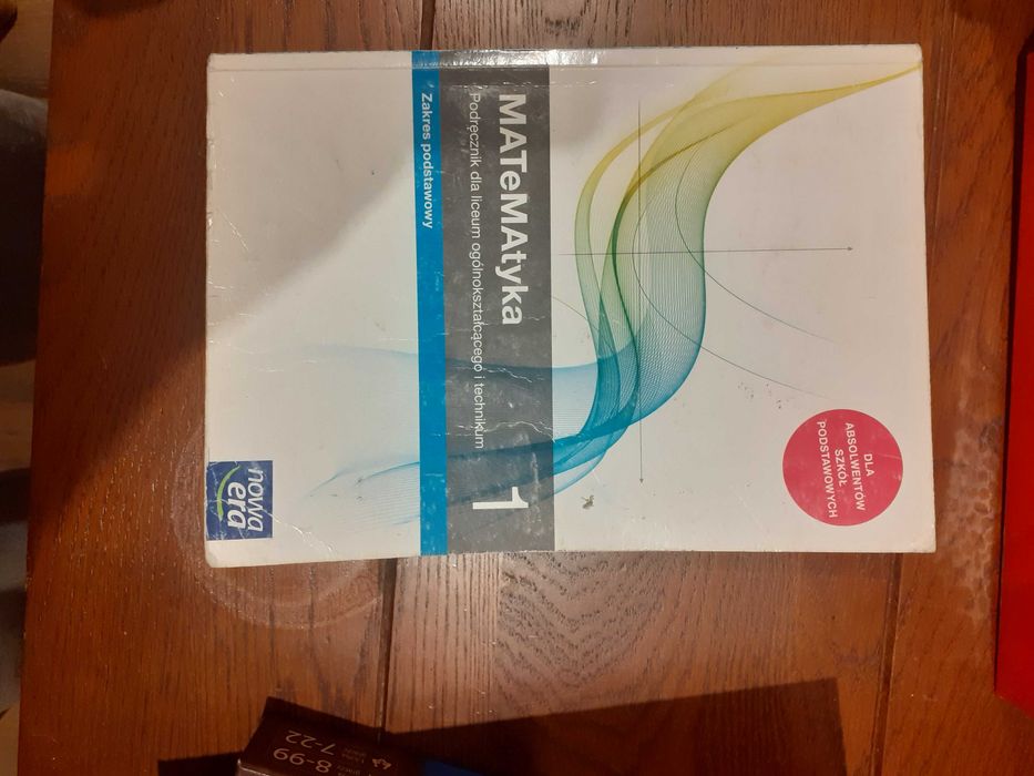 Podręcznik Matematyka 1 z.podstawowy nowa era