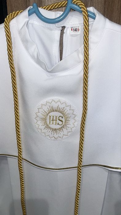 Alba szatka komunijna 140cm jak nowa
