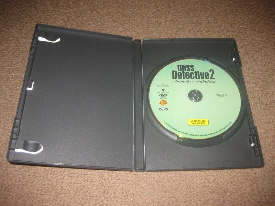 DVD "Miss Detective 2" com Sandra Bullock