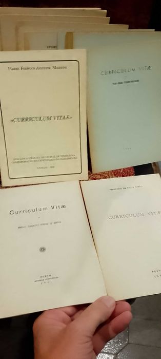 Curriculum Vitae, vários - 12 unidades