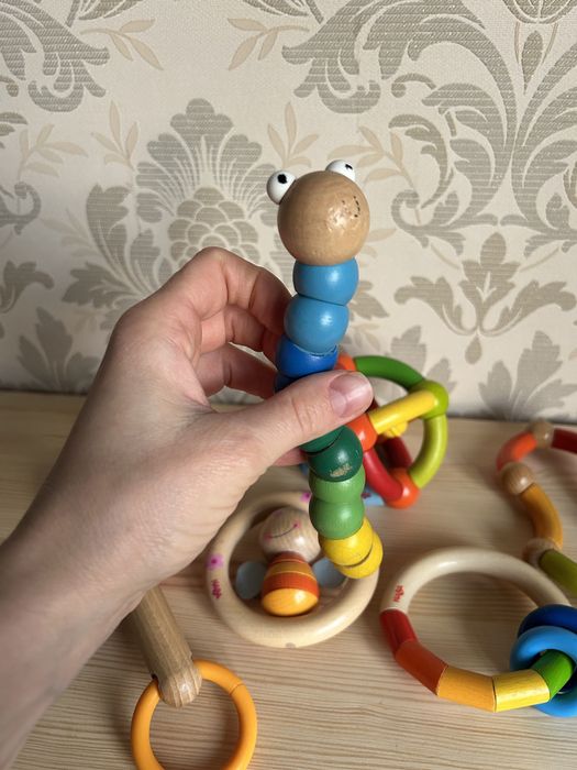 Дерев'яні погремушки Haba